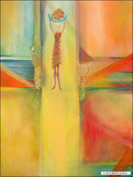 Puerta en Puerta No. 3  24" x 36"