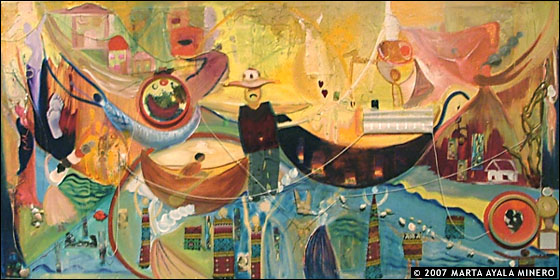Tsunami&nbsp;&nbsp;60" x 36" &nbsp;US $3200