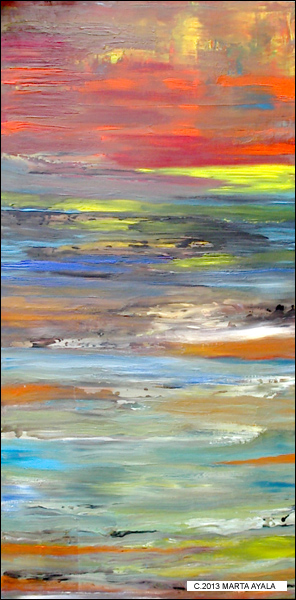 La Tierra Uno  24" x 48"