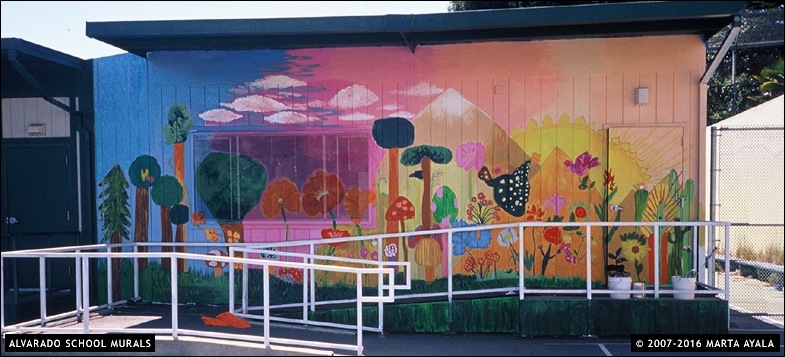 Alvarado School Murals – Marta Ayala Minero