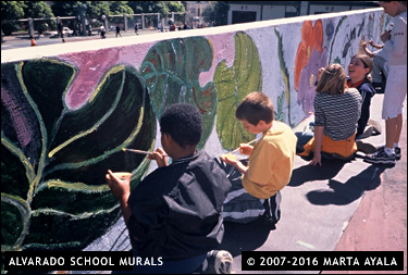 Alvarado School Murals – Marta Ayala Minero